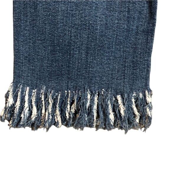 J Brand Blue Fringe Hem Jeans - Picture 11 of 14